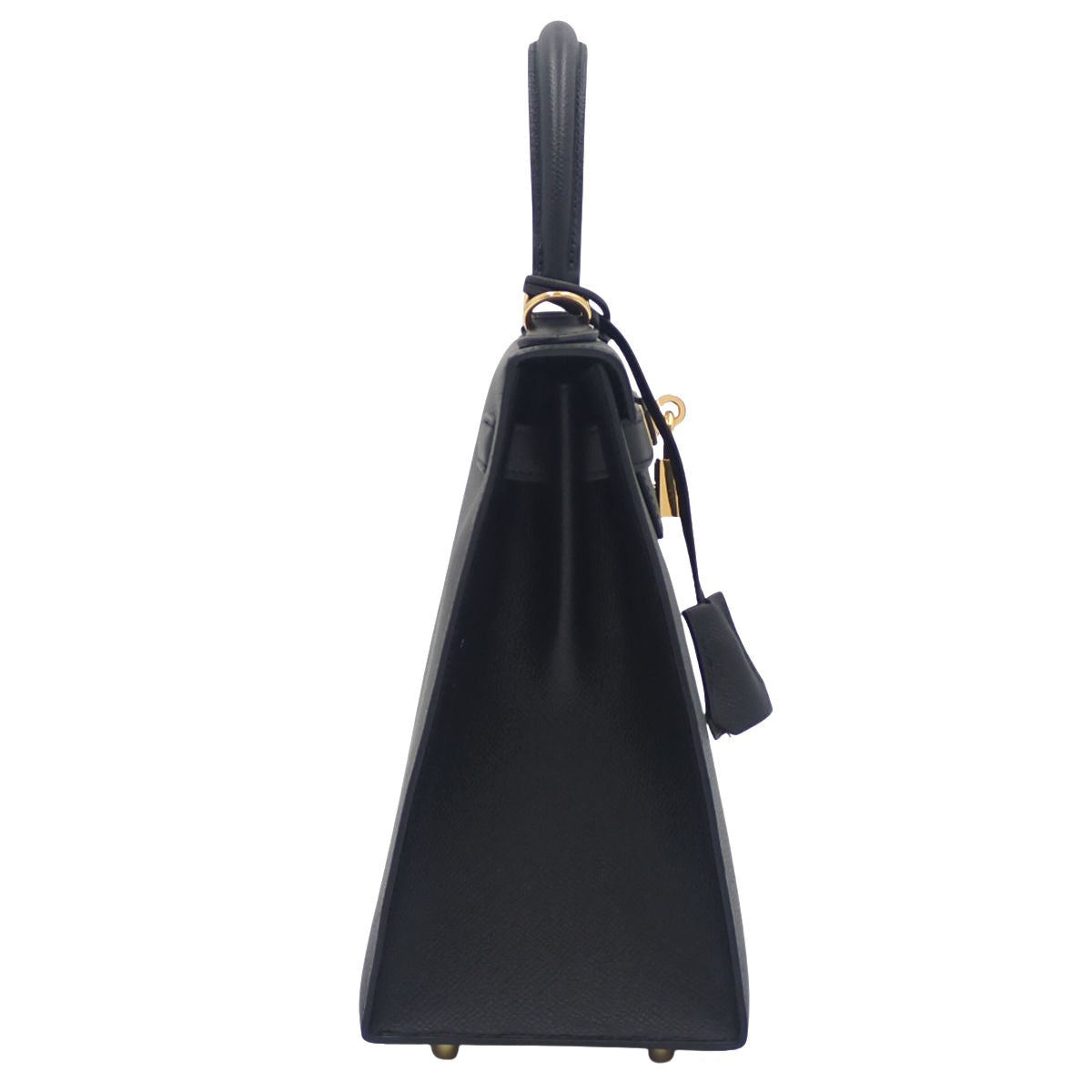 ケリー28 (外縫い) ヴォーエプソン ブラック ゴールド金具 C刻印