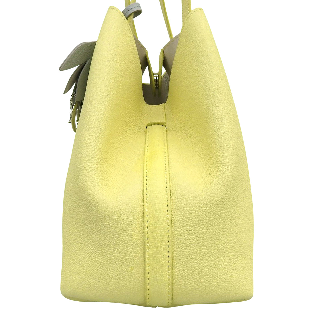 Dior Blossom 中号皮革黄色日本限定款