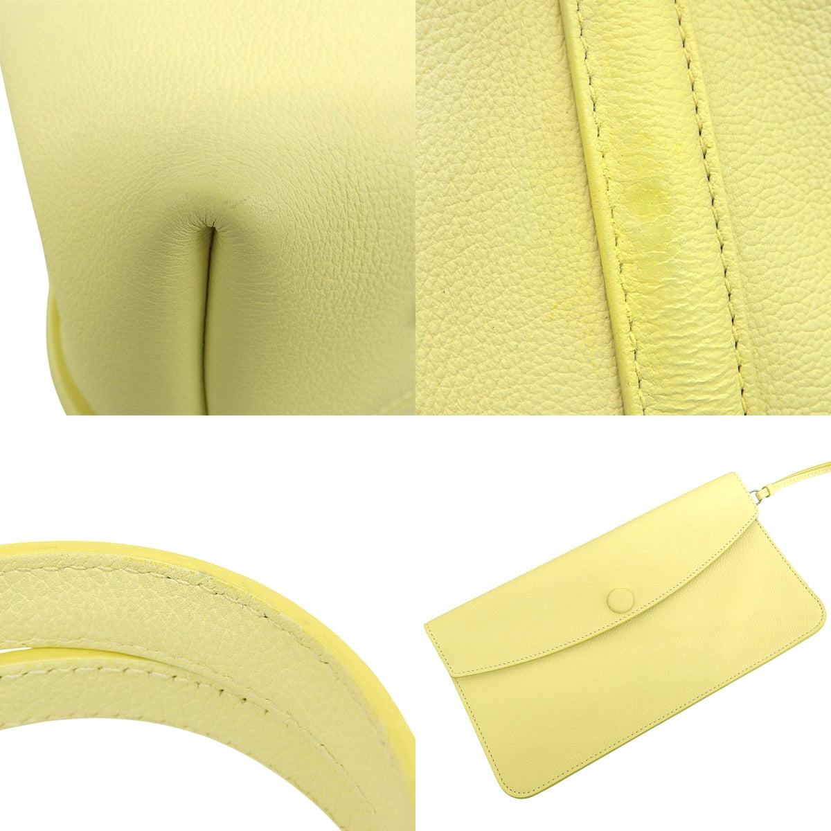 Dior Blossom 中号皮革黄色日本限定款