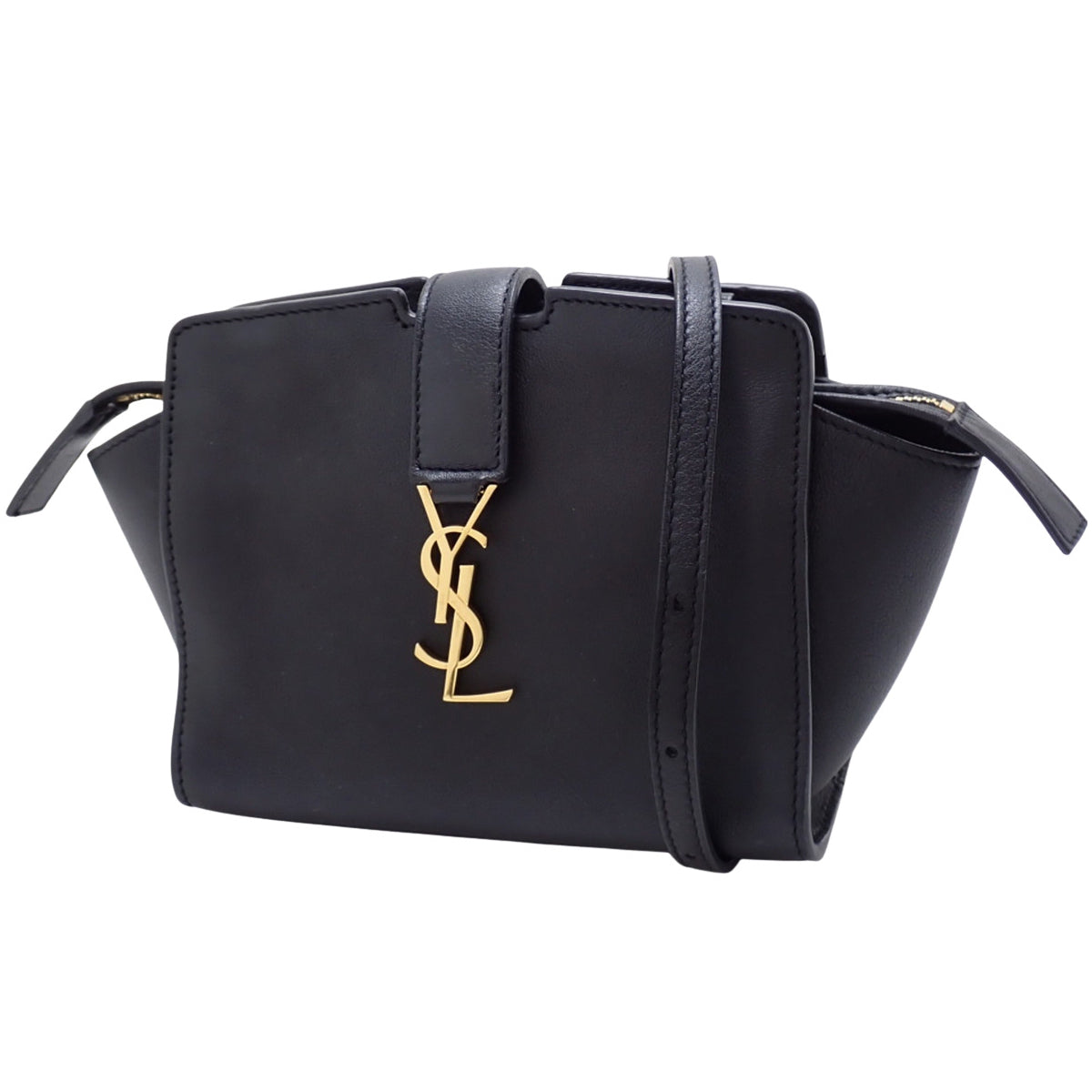 TOY CABAS トイ カバスバッグ レザー ブラック 452322