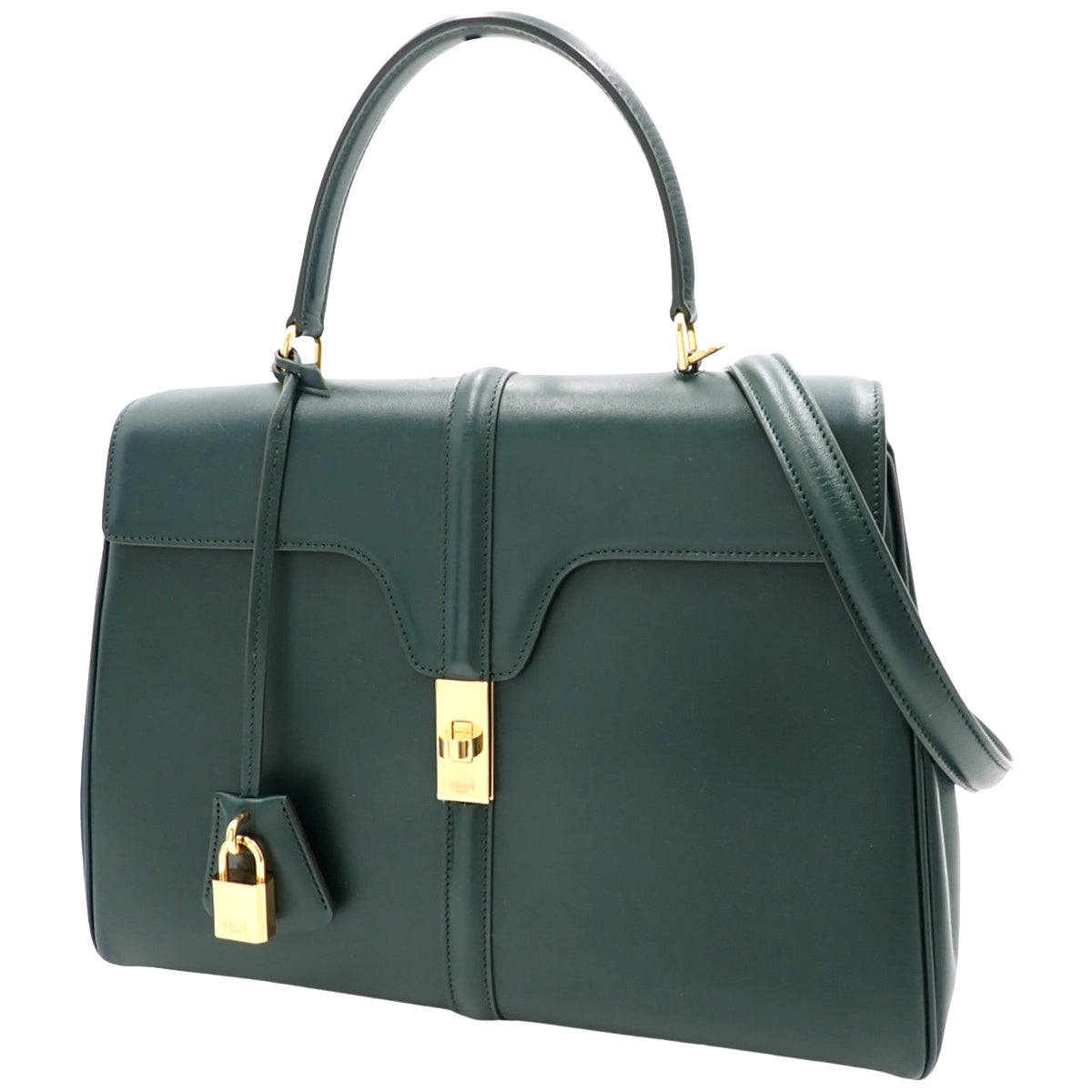 Classic 16 Seize Medium Satined Calfskin Bag, Amazon, 187373BEY.31AN