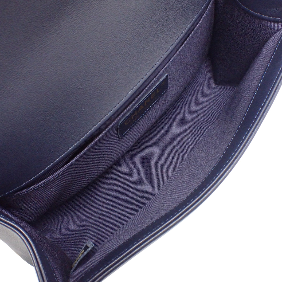 ボーイシャネル ココマーク チェーンショルダー ネイビー