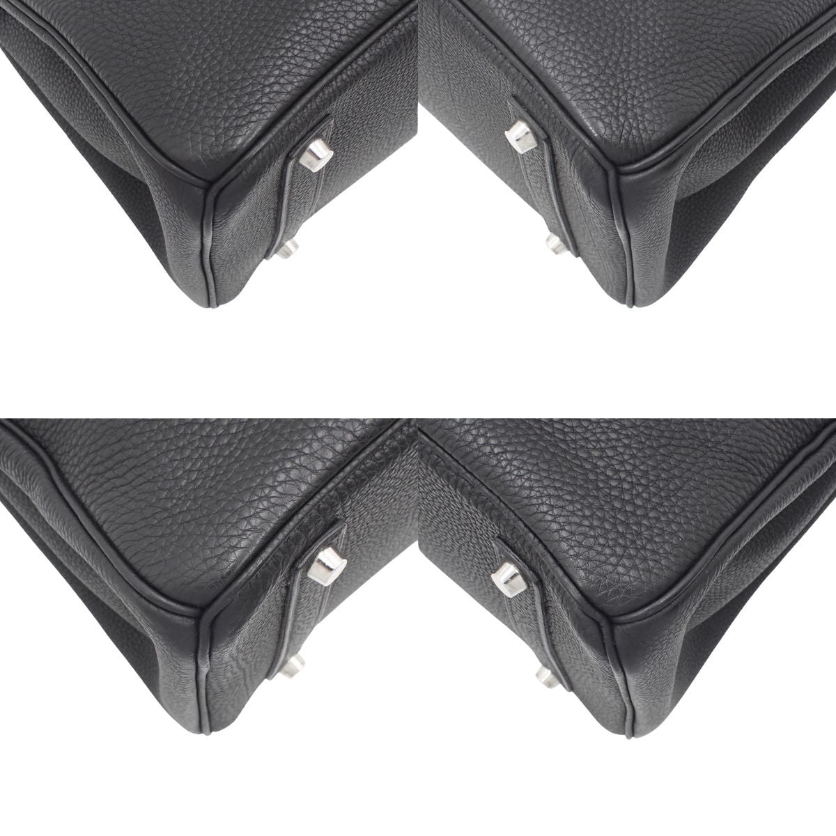 バーキン35 トゴ パラジウム金具 ブラック シルバー金具 □F刻印