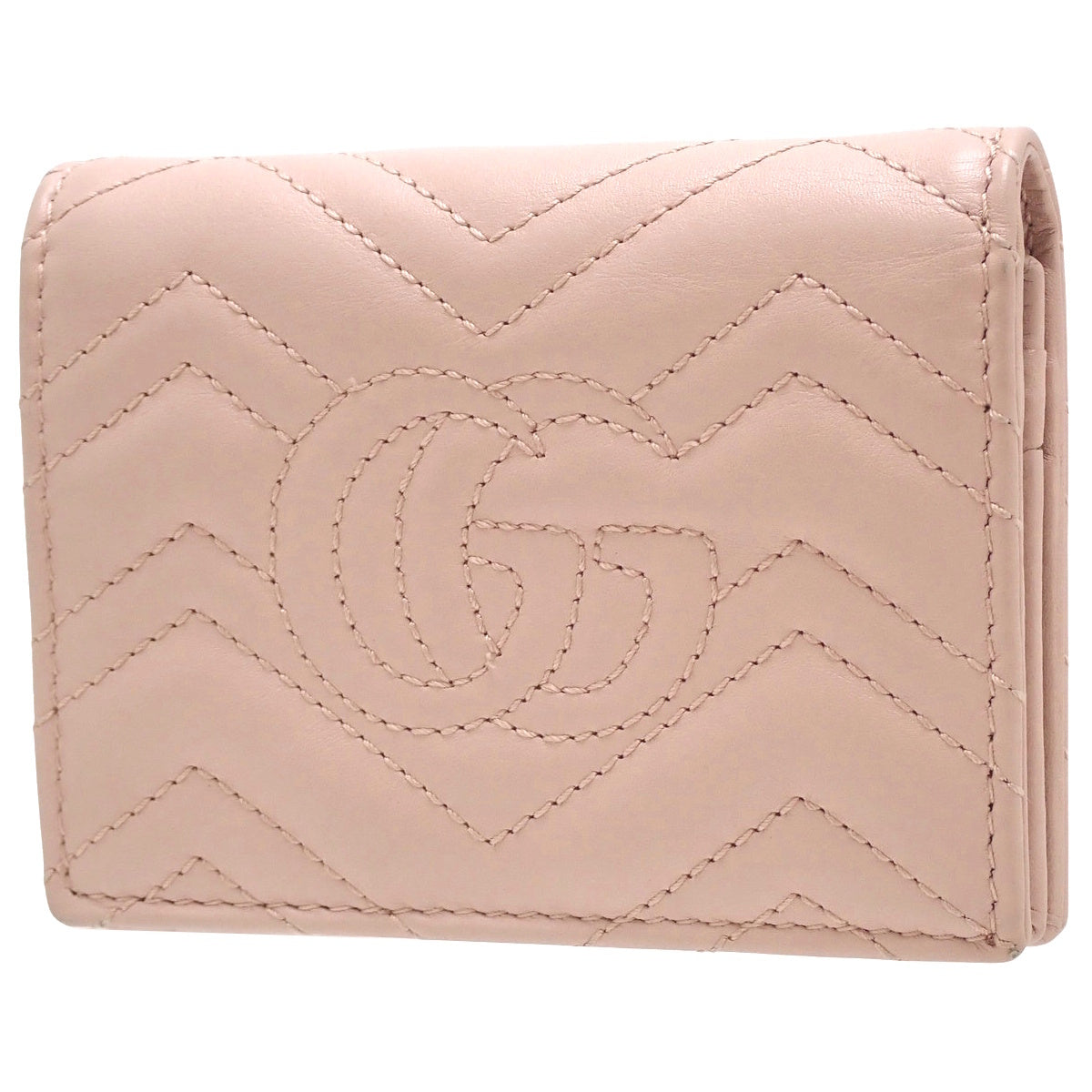 GGマーモント レザー ピンクベージュ 466492