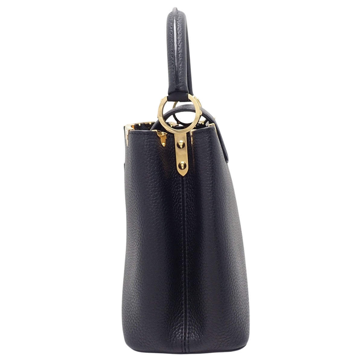 カプシーヌ MM トリヨンレザー ブラック M54663