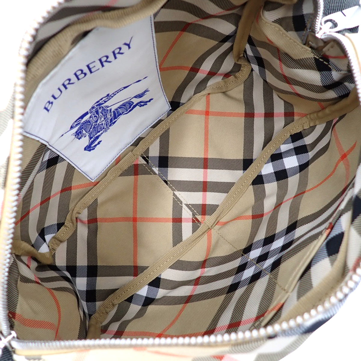 クロスボディバッグ ナイロン ベージュ 8091320