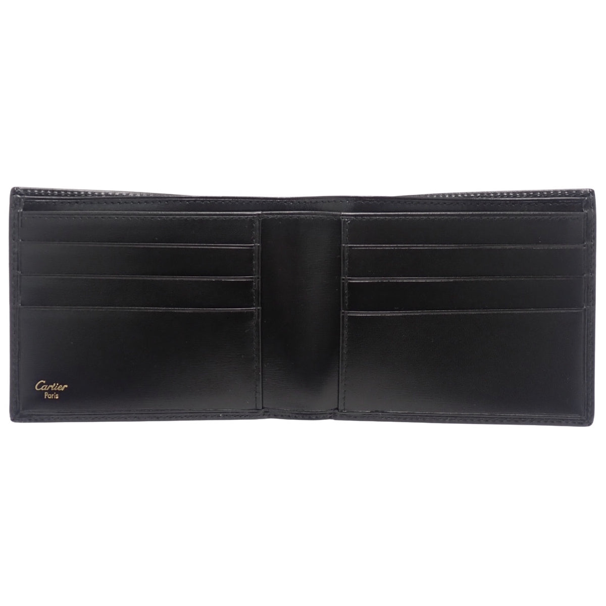 Pasha de Cartier Bi-fold Wallet Leather Black L3000220