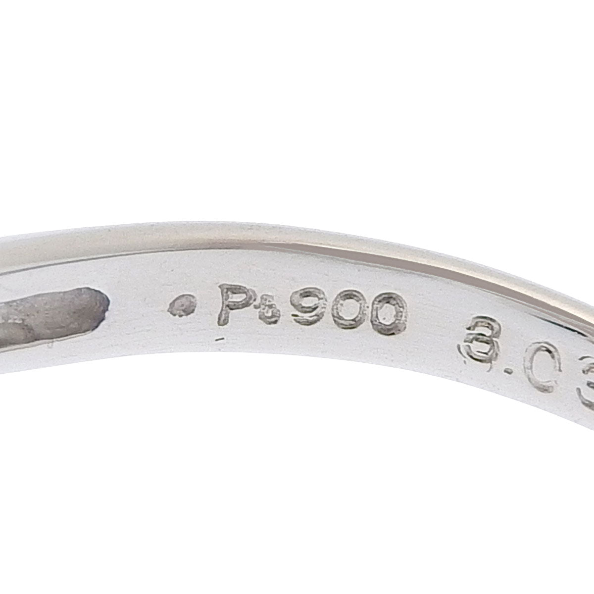 红榴石钻石戒指，RG3.03/D0.16，Pt900，15号（55），5.2克