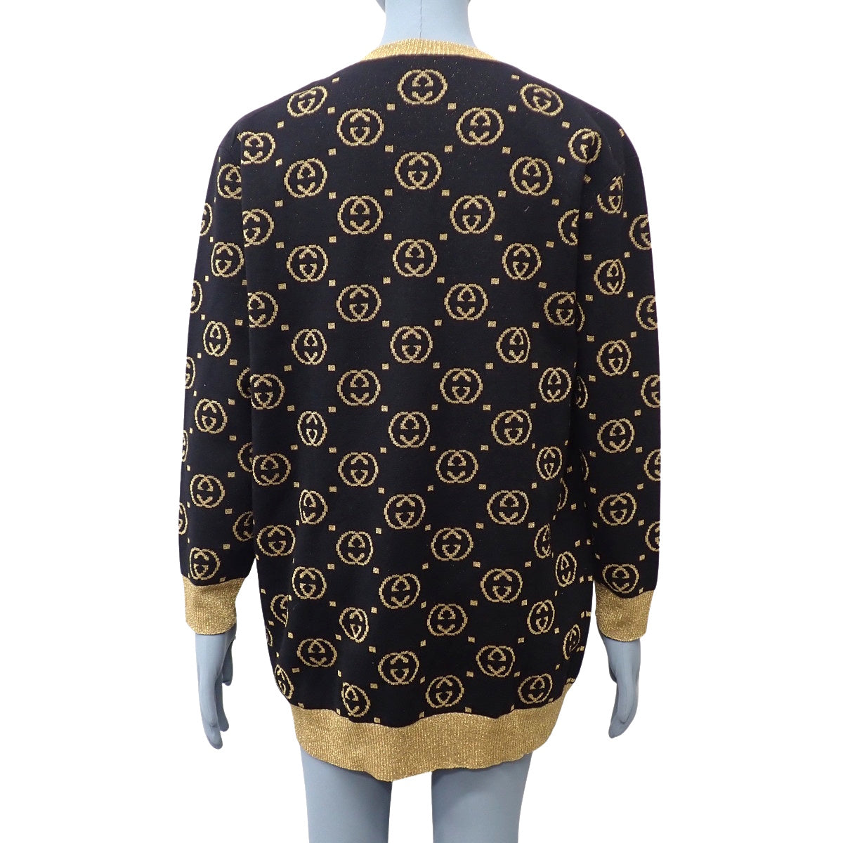 互锁金银丝长袖