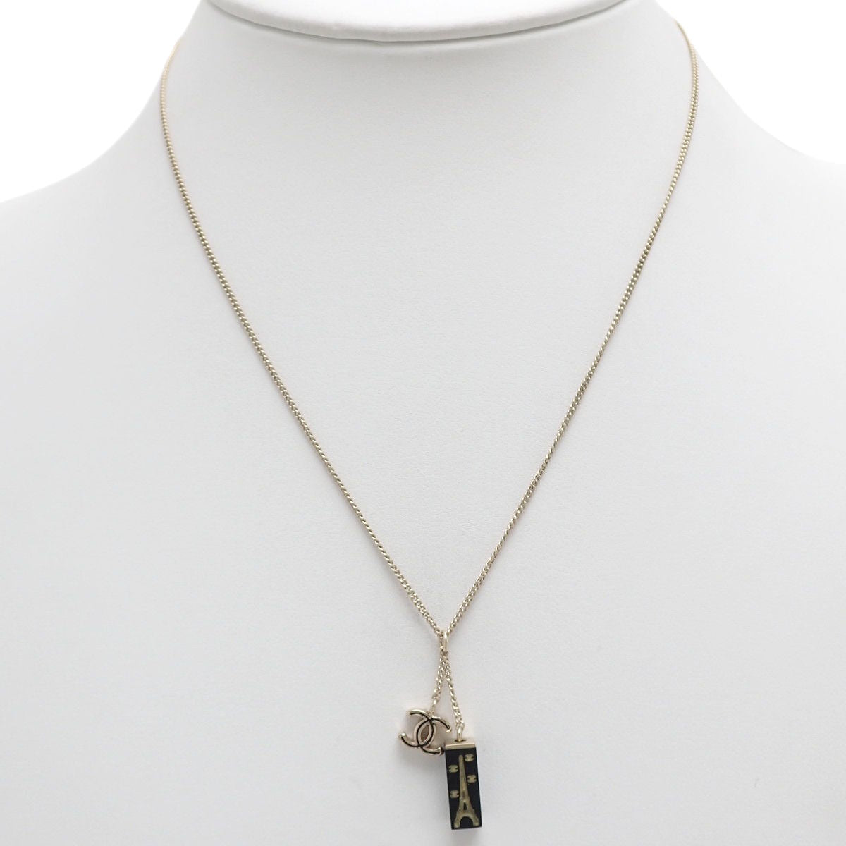 Coco Mark Eiffel Tower Necklace Metal (GP)