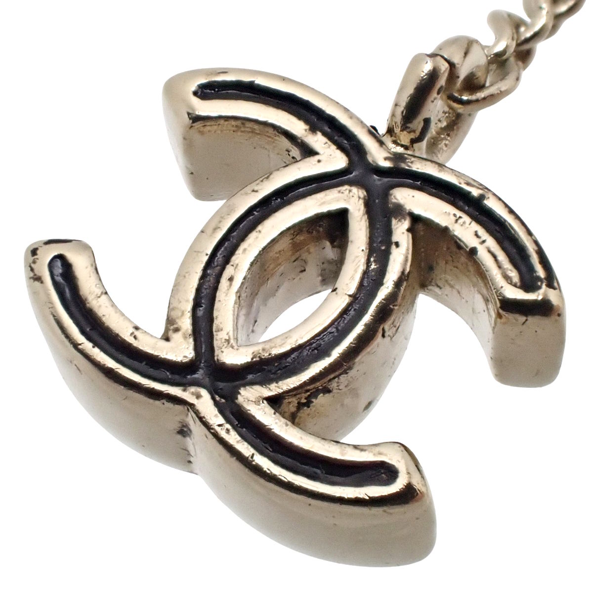 Coco Mark Eiffel Tower Necklace Metal (GP)