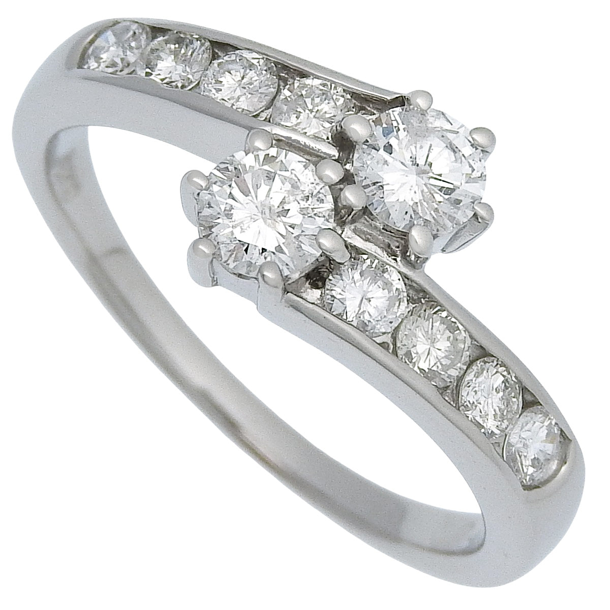 ダイヤモンドリング D0.81 プラチナ Pt900 4.6g