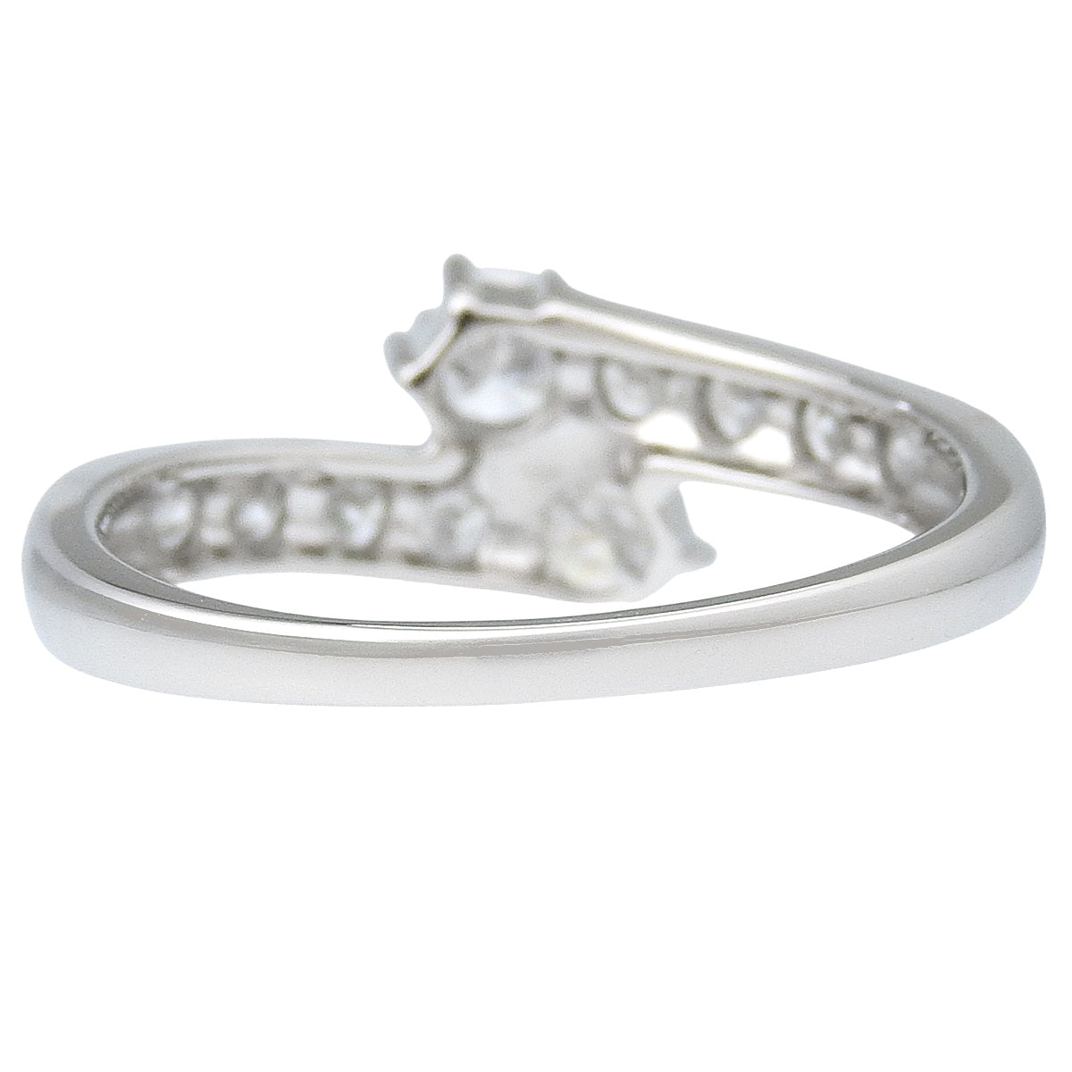 ダイヤモンドリング D0.81 プラチナ Pt900 4.6g