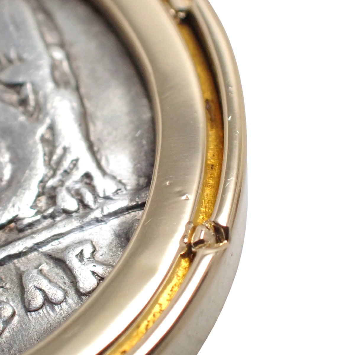 ティベリウス コイン ネックレス R0.66 イエローゴールド K18YG 31.1g