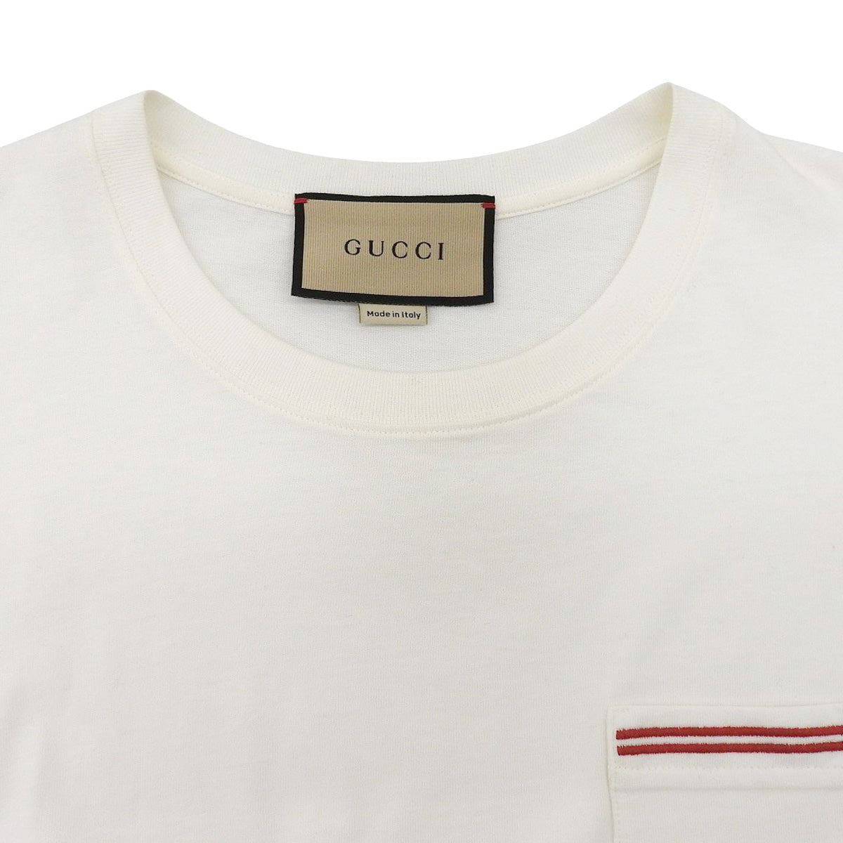 Embroidered T-shirt, small, GG