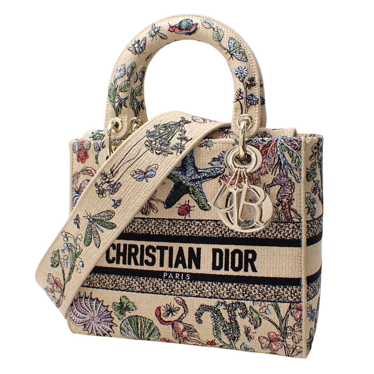 Lady Dior D-Lite レディディオール ディ ライト ミディアム ベージュ