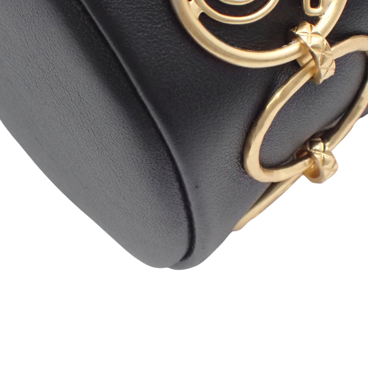 マトラッセ ココマーク スモールリュック ラムスキン ブラック AS4275