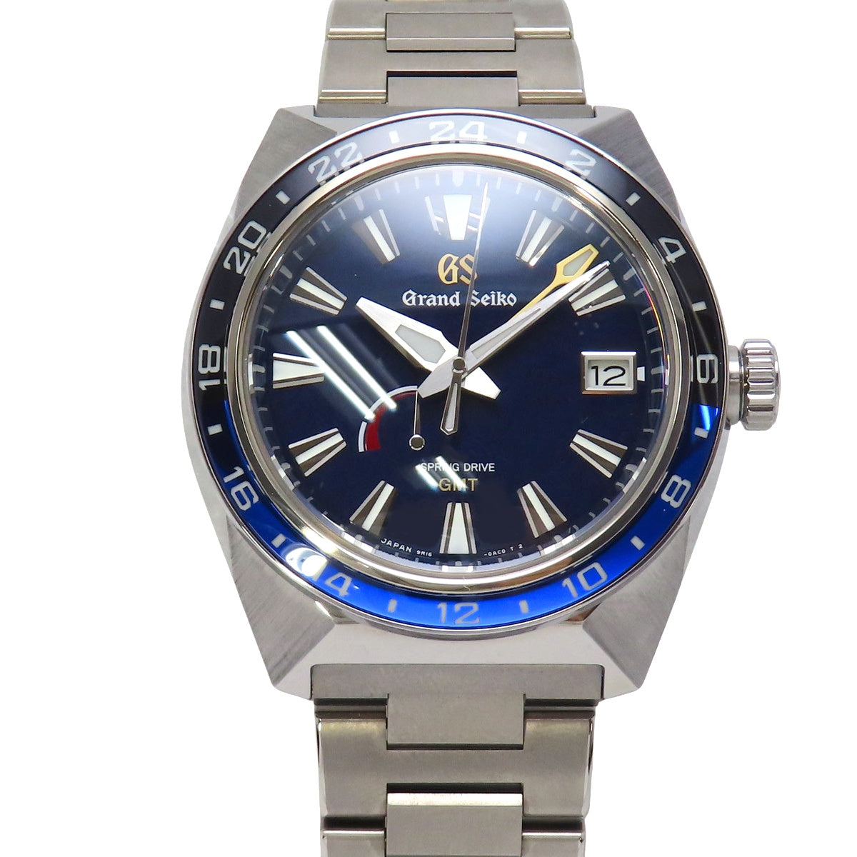 スプリングドライブGMT 特選会2024限定 SBGE309 TI 勝色 ブルー メンズ
