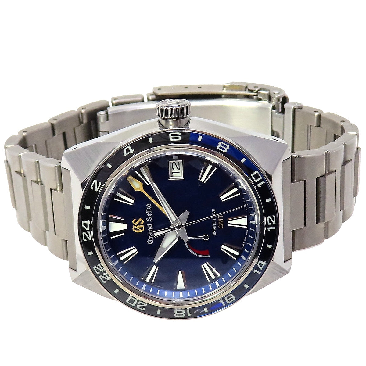スプリングドライブGMT 特選会2024限定 SBGE309 TI 勝色 ブルー メンズ