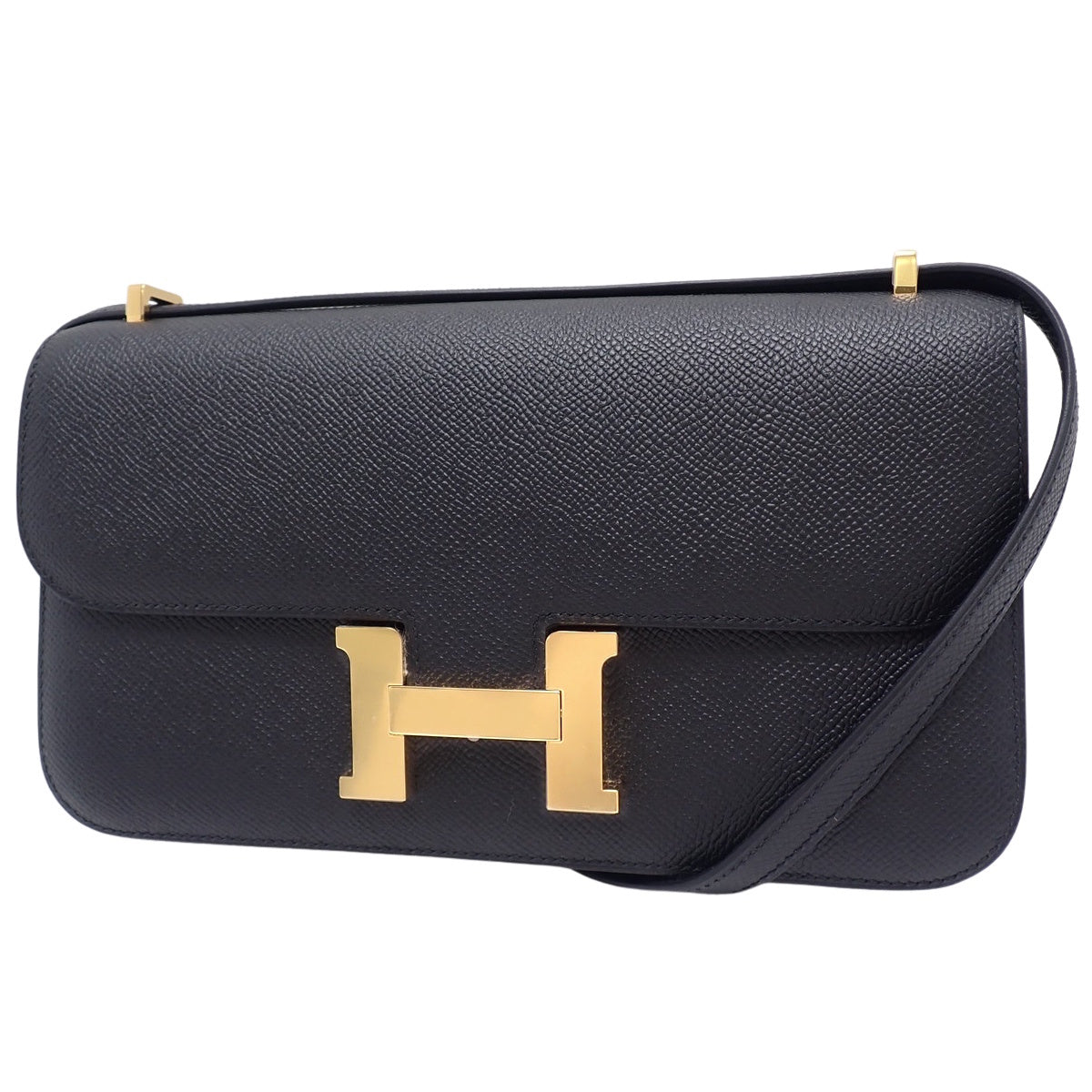 【未使用】コンスタンスエラン ヴォーエプソン ブラック ゴールド金具 W刻印