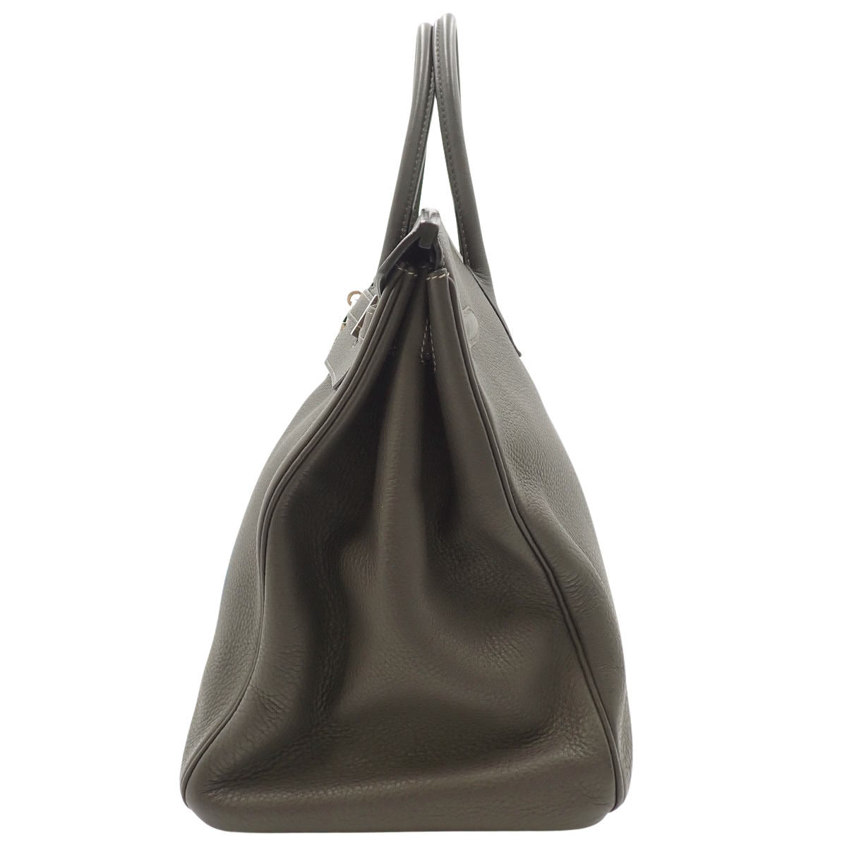 Birkin 40 Togo，钯金配件，石墨色饰面，K 字印记