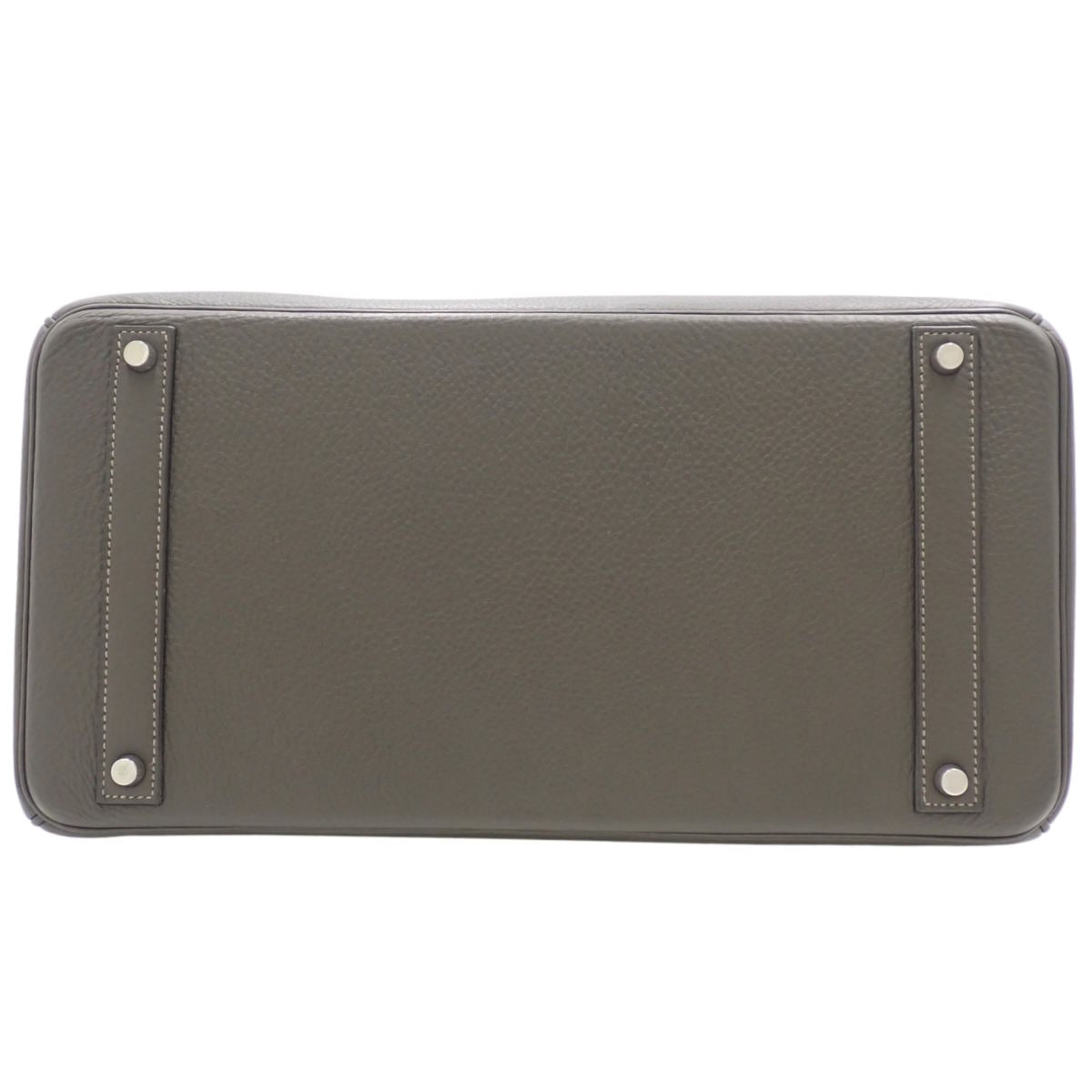 Birkin 40 Togo，钯金配件，石墨色饰面，K 字印记