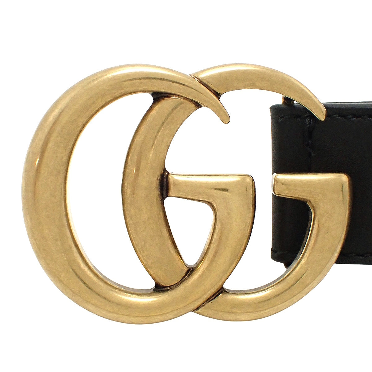 ダブルG バックル ベルト 75･30 レザー 414516