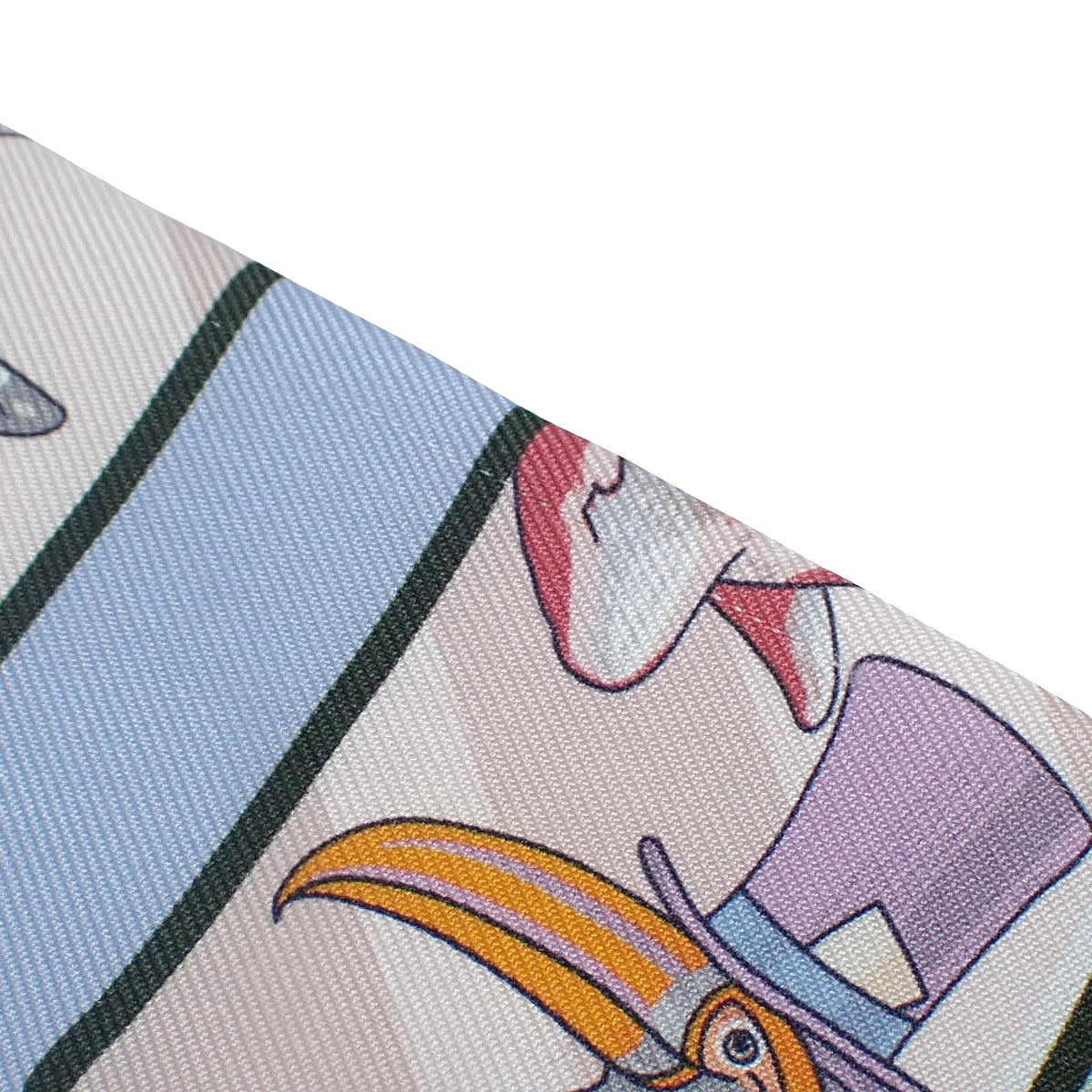 HERMES STORY エルメス・ストーリー ツイリー シルク ブルーペール ローズ ヴェール H063875S 05