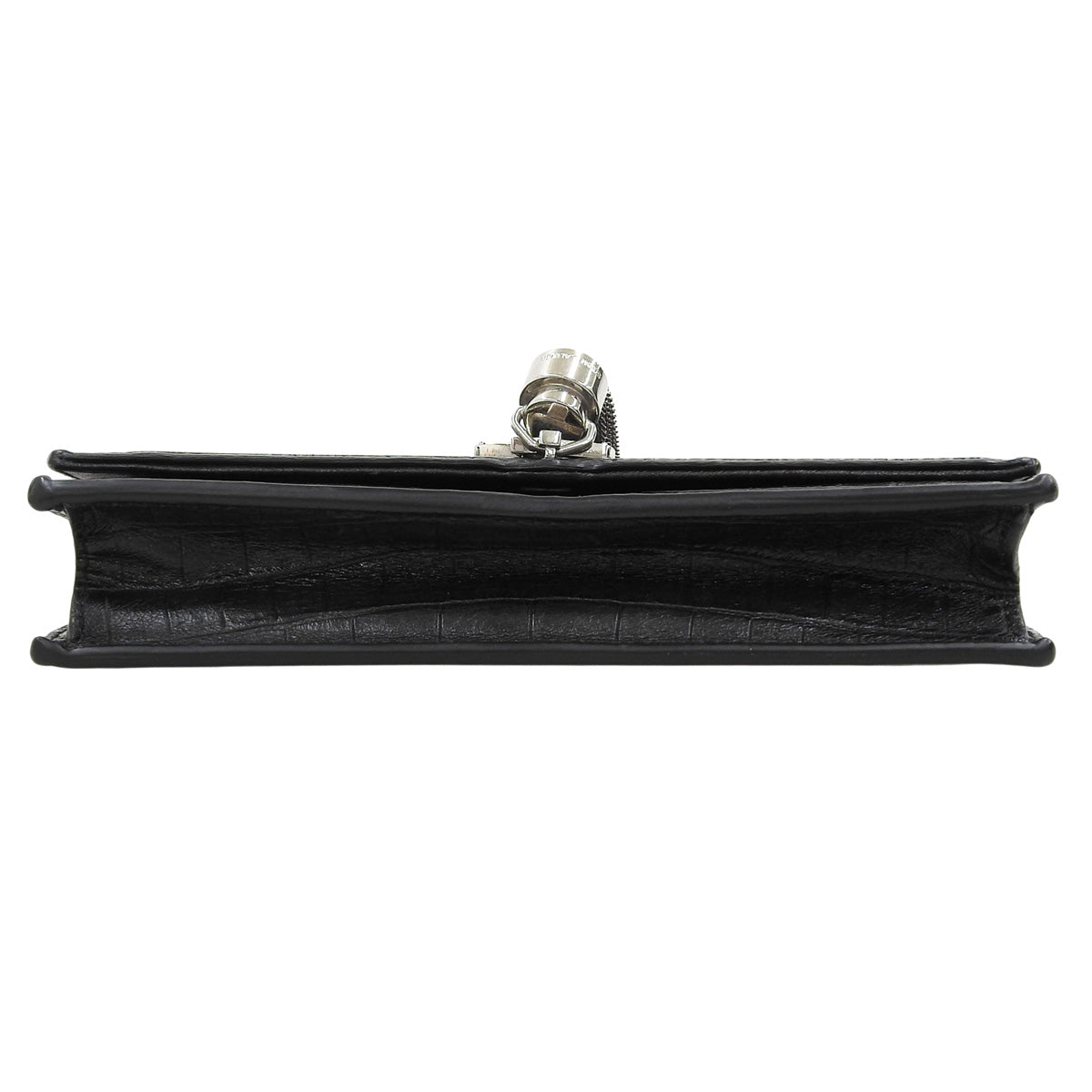 ケイト チェーンウォレット レザー ブラック 452159