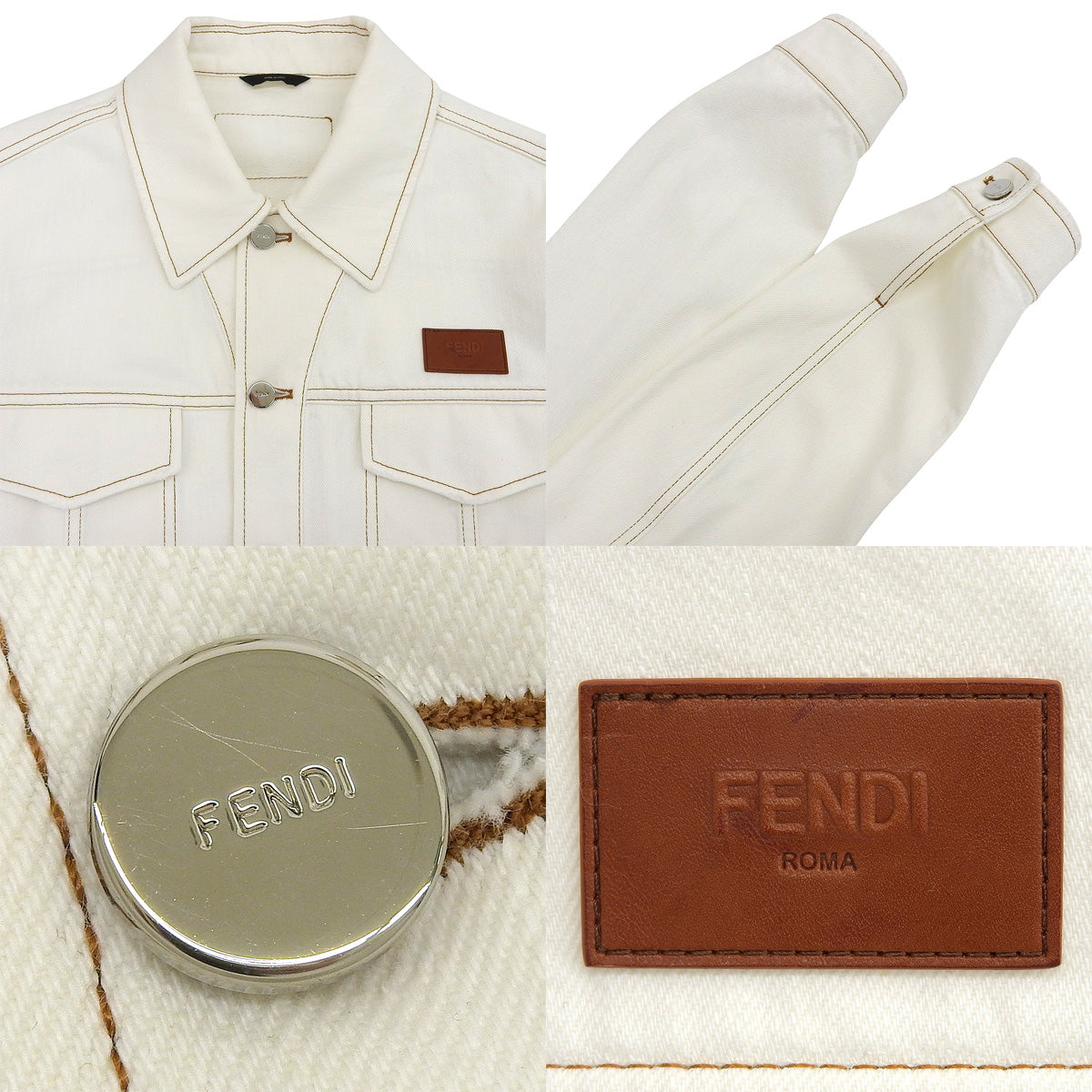 ロゴ デニムジャケット 48