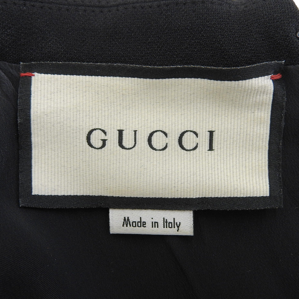 半袖襟付きワンピース S