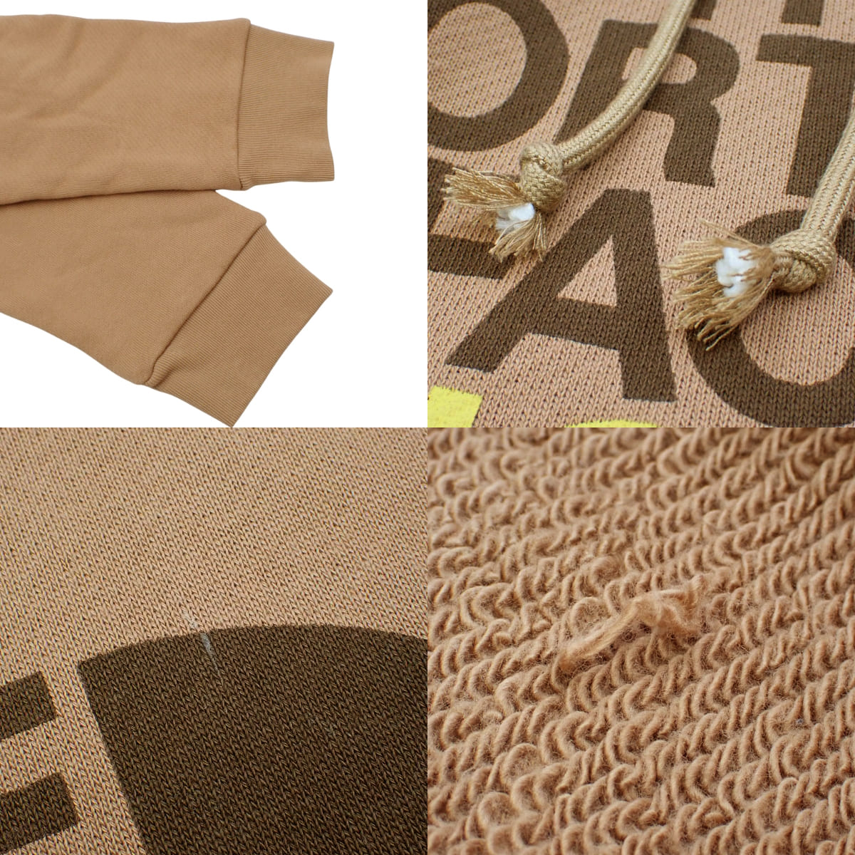 GUCCI x THE NORTH FACE collaboration logo hoodie, size M