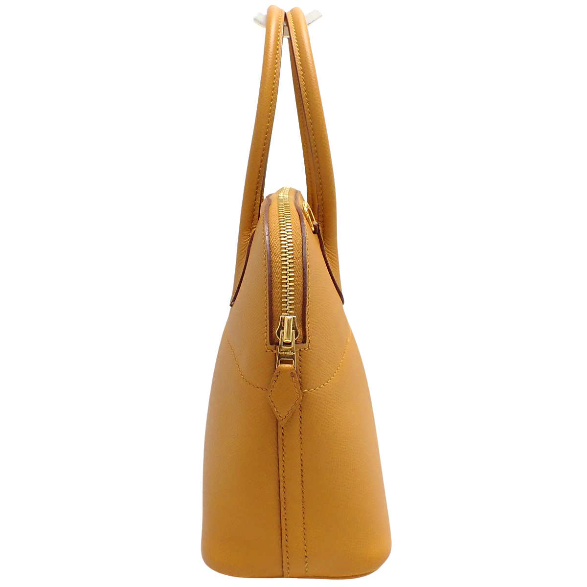 Bolide 27 爱普生芝麻色皮革腕表，配金色五金件和 Z 字印记