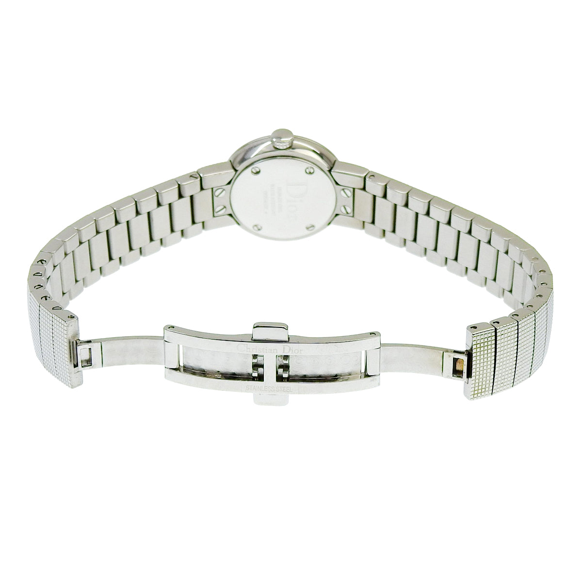 La Baby Dee CD041110 SS White Shell Dial Silver Quartz Ladies