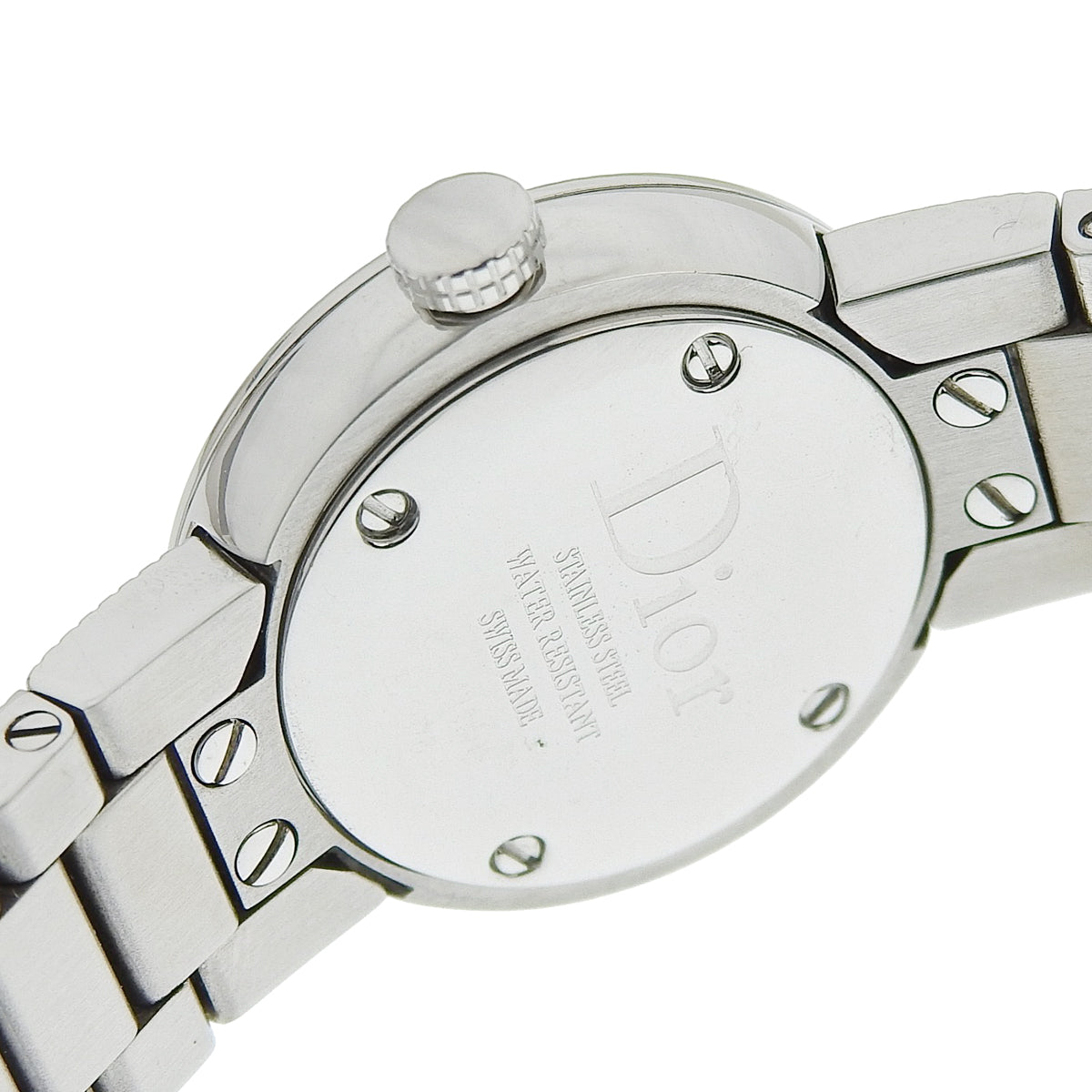 La Baby Dee CD041110 SS White Shell Dial Silver Quartz Ladies