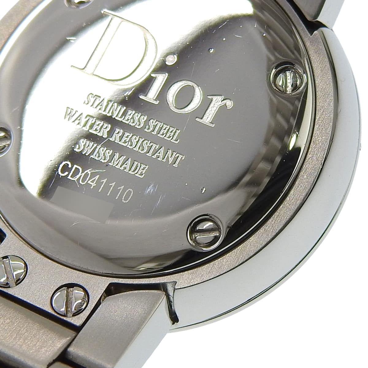 La Baby Dee CD041110 SS White Shell Dial Silver Quartz Ladies