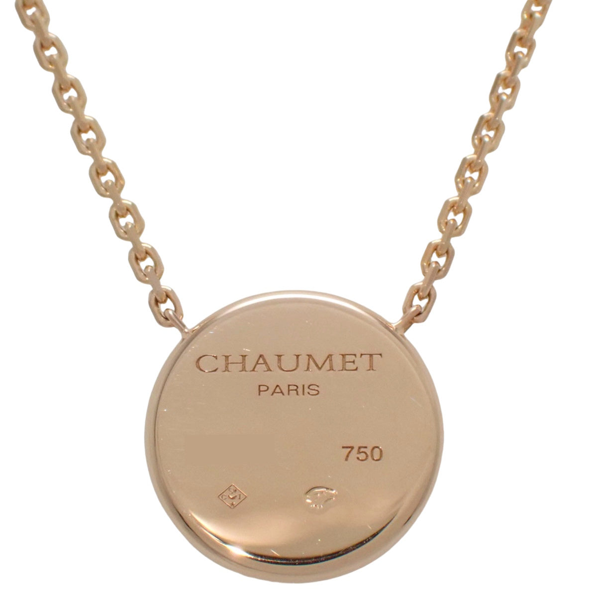 クラス・ワン クルーズ ネックレス シトリン/ダイヤモンド K18PG 6.9g