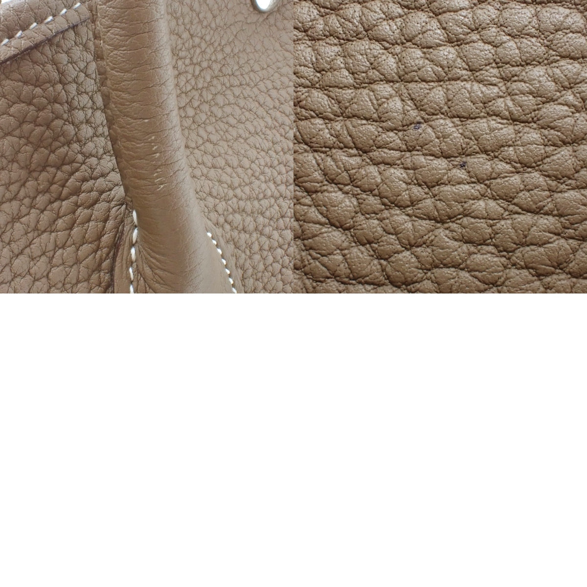 Garden Party PM Negonda Etoupe/Etoupe Silver Hardware C Stamp