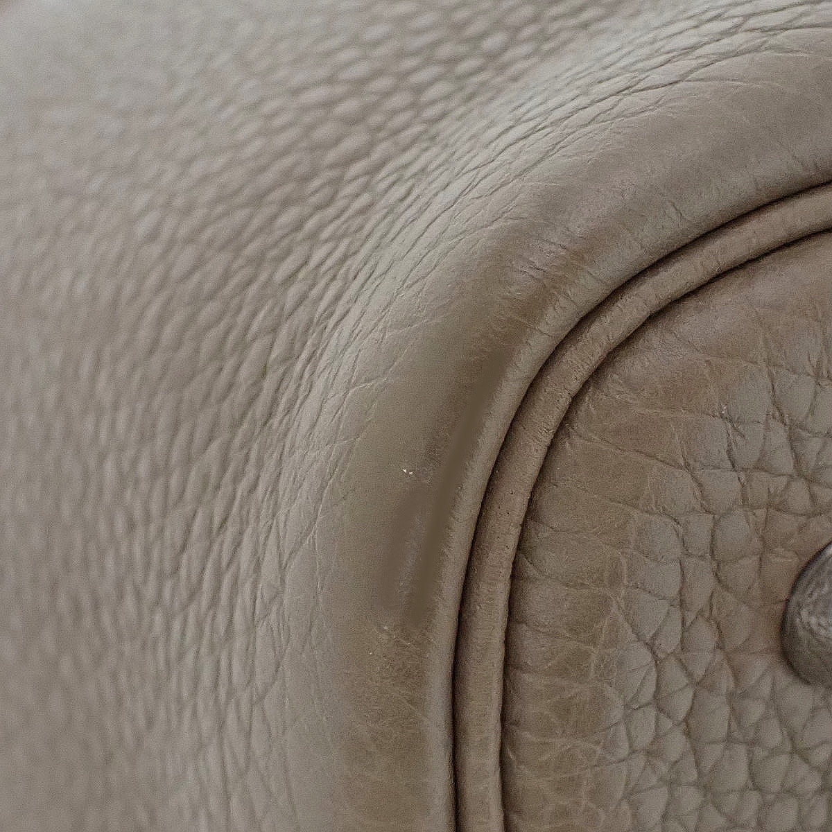 ピコタンロックMM トリヨンクレマンス パラジウム金具 エトゥープ Y刻印