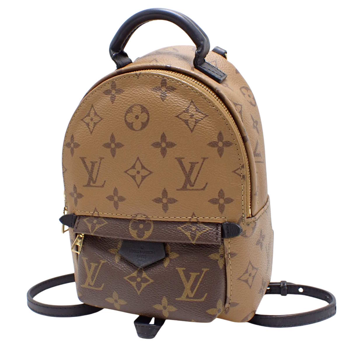 Monogram/Monogram Reverse Palm Springs Backpack MINI M44872