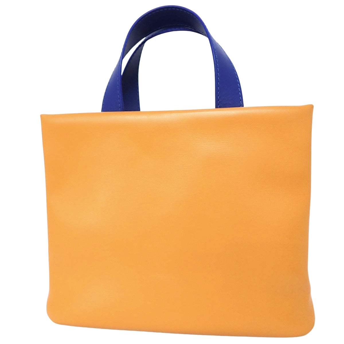 ショッパー トート MINI カーフ サフラン M15237