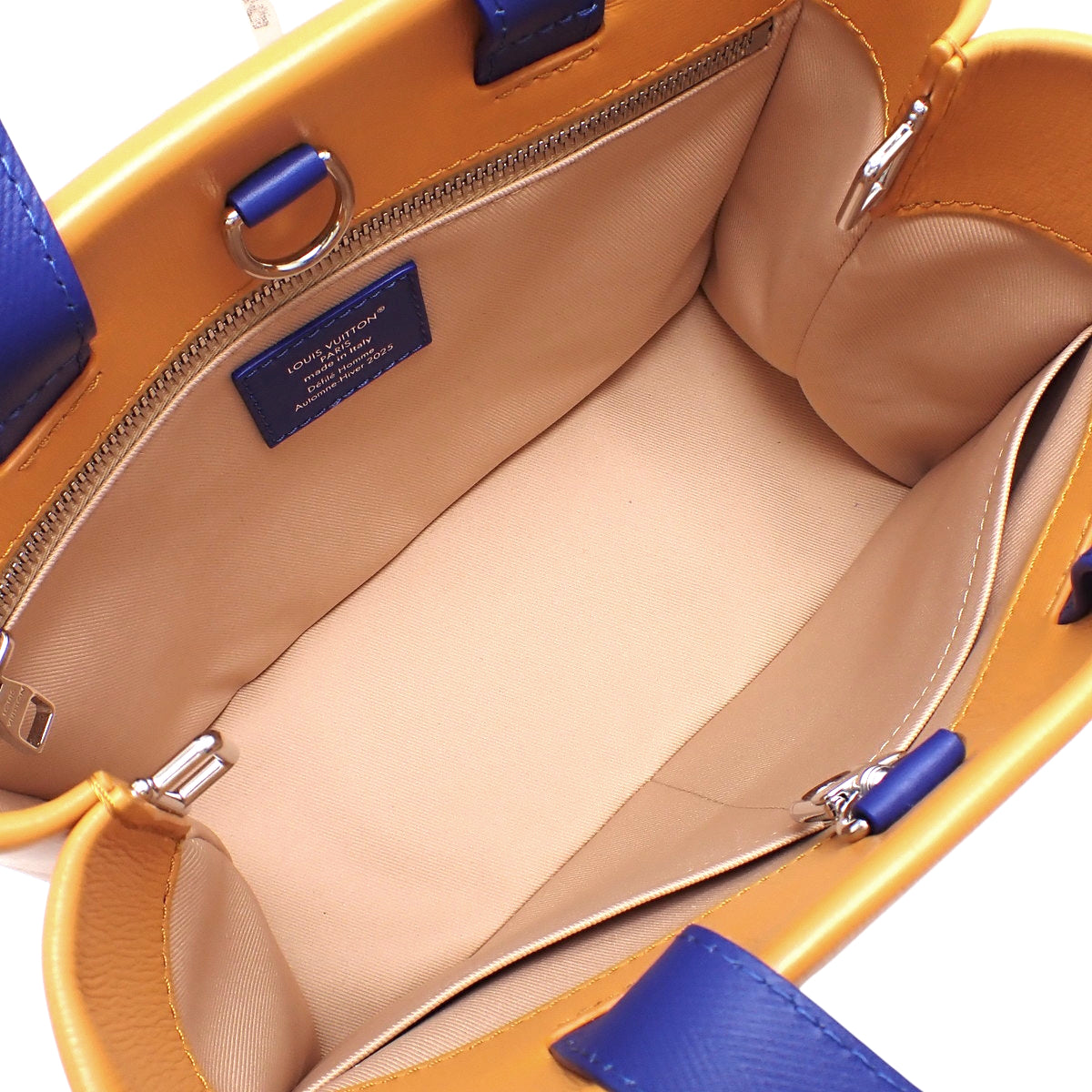 Shopper Tote Mini Calfskin Saffron M15237