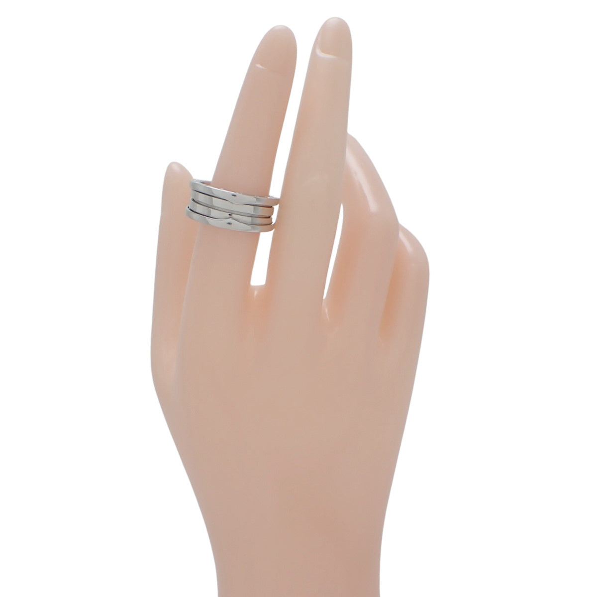 B.zero1 Ring White Gold K18WG 9.3g