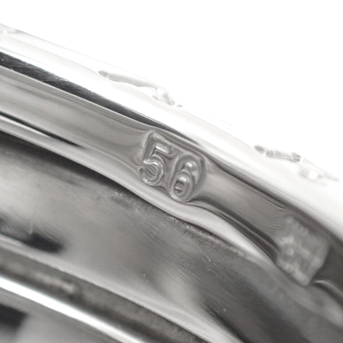 B.zero1 Ring White Gold K18WG 9.3g