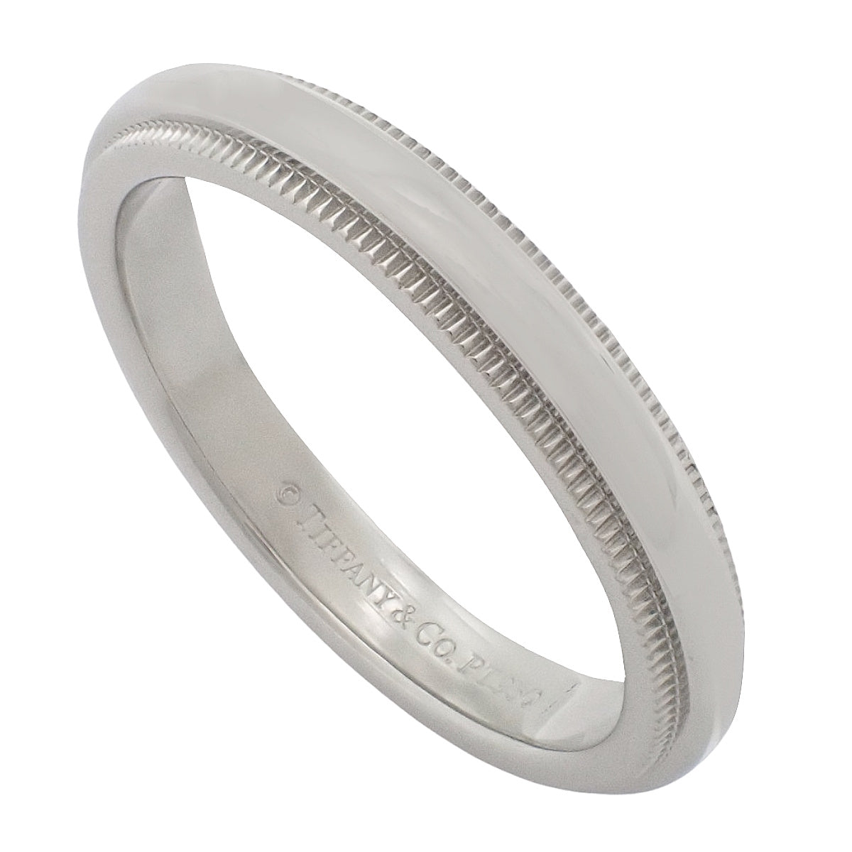 ミルグレイン バンド リング プラチナ Pt950 5.4g