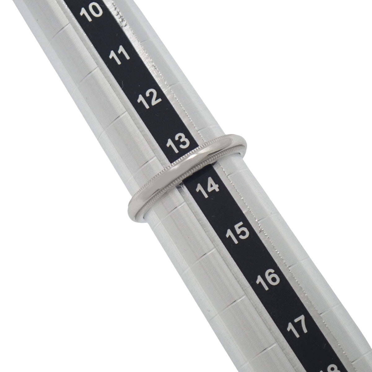 Milgrain Band Ring Platinum Pt950 5.8g