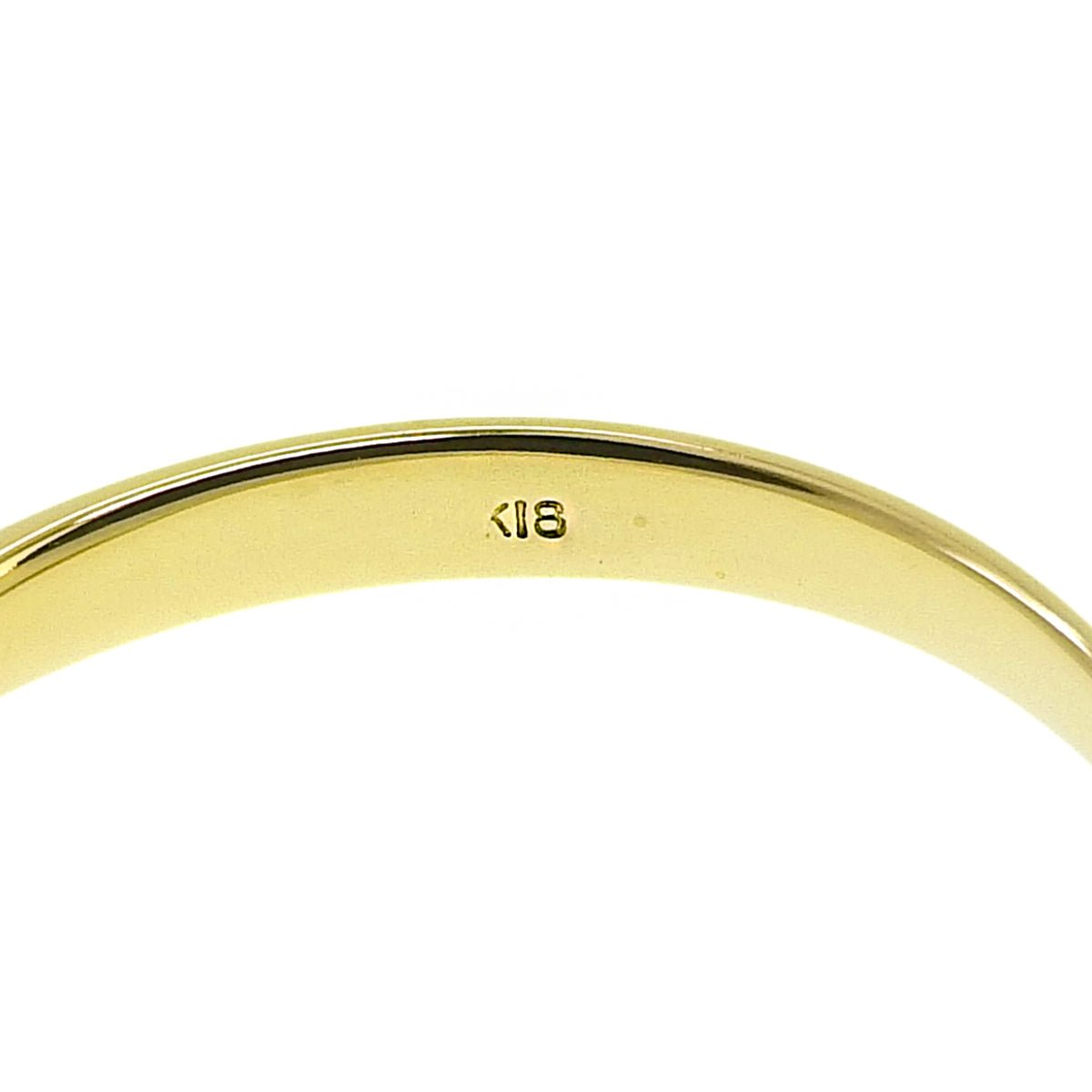 Diamond Ring D0.20 Yellow Gold K18YG 2.0g
