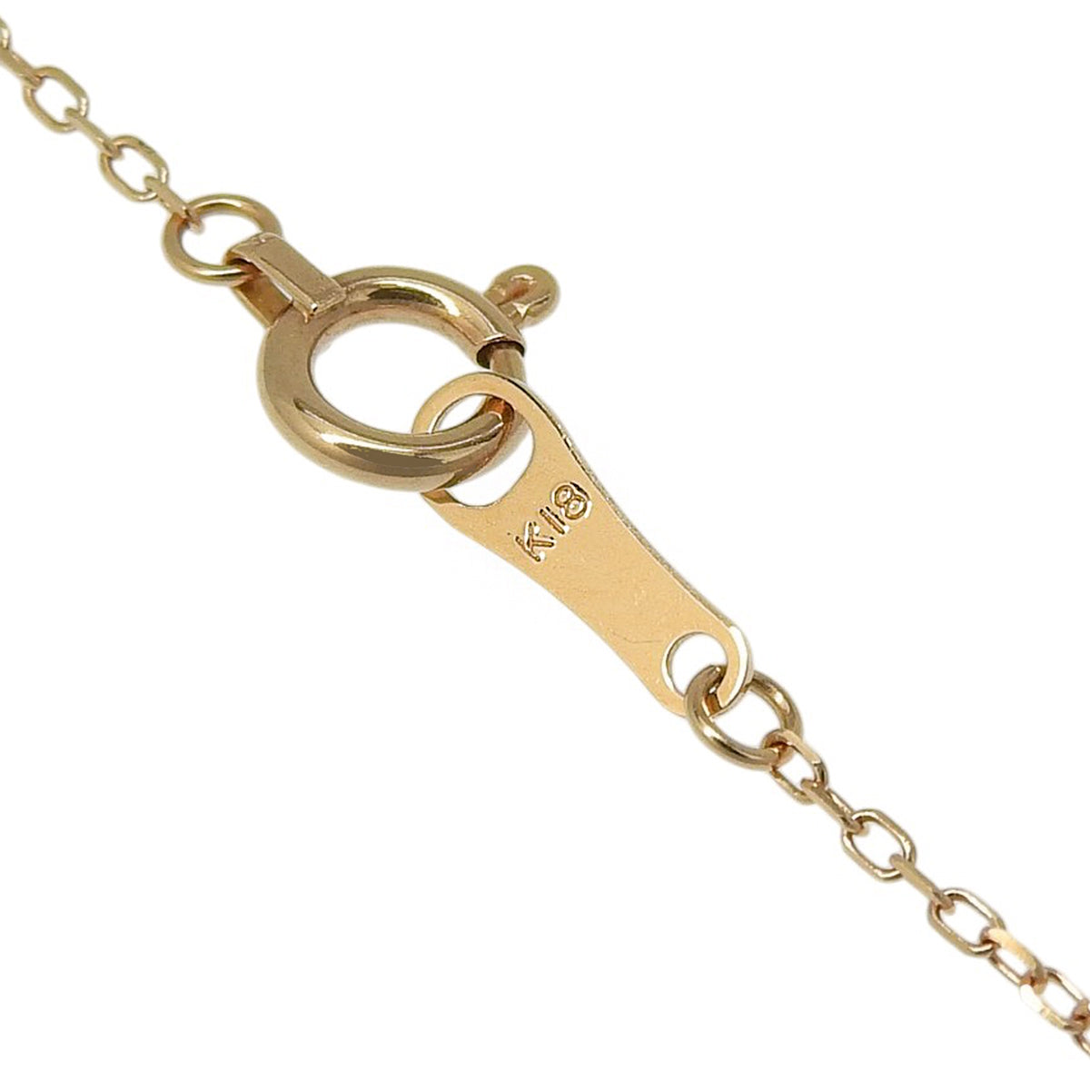 Diamond Necklace D0.30 Pink Gold K18PG 1.5g