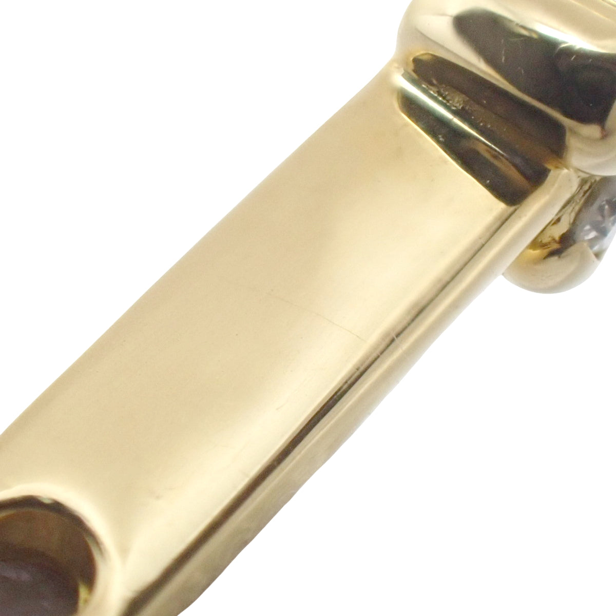 ダイヤモンド ネックレス 0.10 イエローゴールド K18YG 2.5g