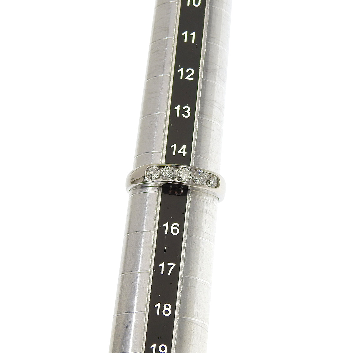 Diamond Ring D0.51 Platinum Pt900 4.1g